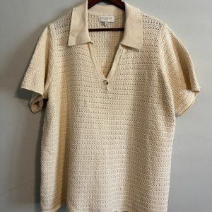 Skys Are Blue Crochet Top - NWOT